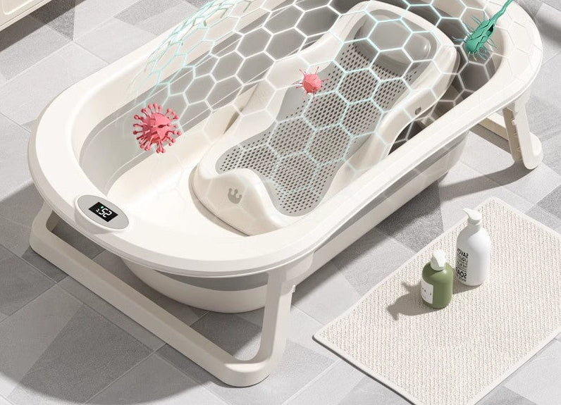 Baby Bathtub Baby Foldableable Toddler Sitting And Lying Large Bathtub Kids Home Newborn Kidsren's Supplies